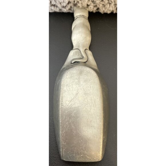 Pewter Scoop Cat Kitten Le Chat Fish Design‎ Made In France Basel 2009 Engraved - Picture 4 of 6